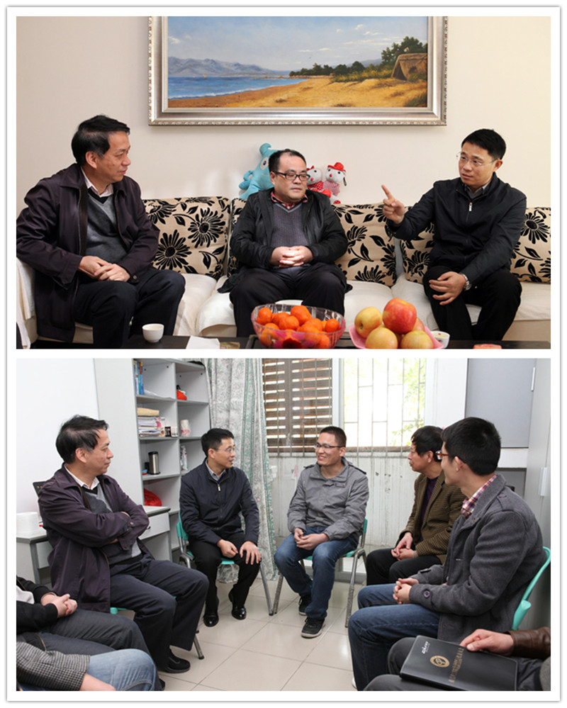 慰问优秀教师和青年教师